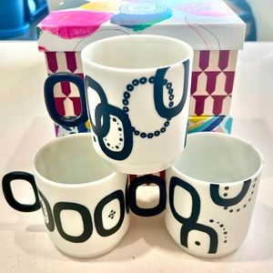 DIPTYQUE Paris Pretorien Mugs - Set of 3